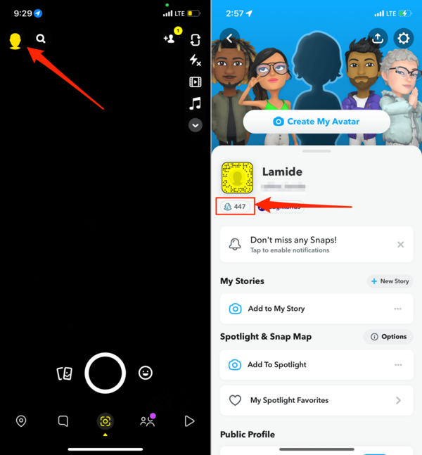 2 how-to-find-your-snapchat-score
