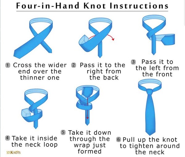 3 the-four-in-hand-knot