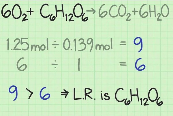 7 compare-the-ratios-to-find-the-limiting-reactant