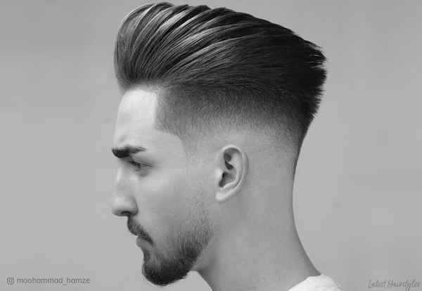 9 pompadour-with-low-bald-fade-and-line-up