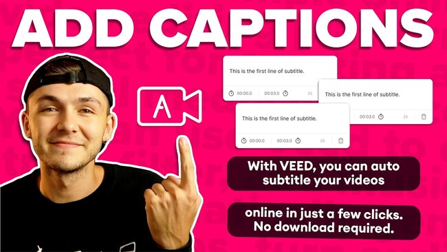 How To Add Captions To Videos