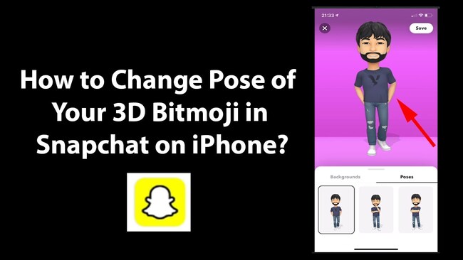 How To Change Your Bitmoji Pose On Snapchat