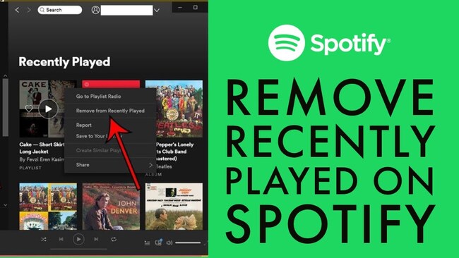 How To Clear the Recently Played List on Spotify