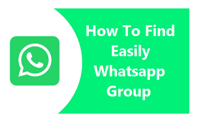 How To Find A Group On Whatsapp