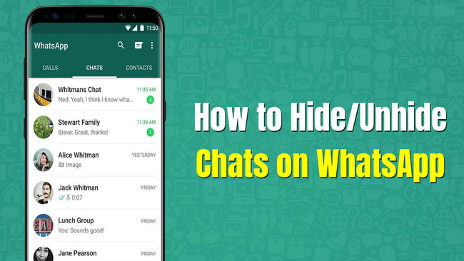How To Hide Messages On Whatsapp