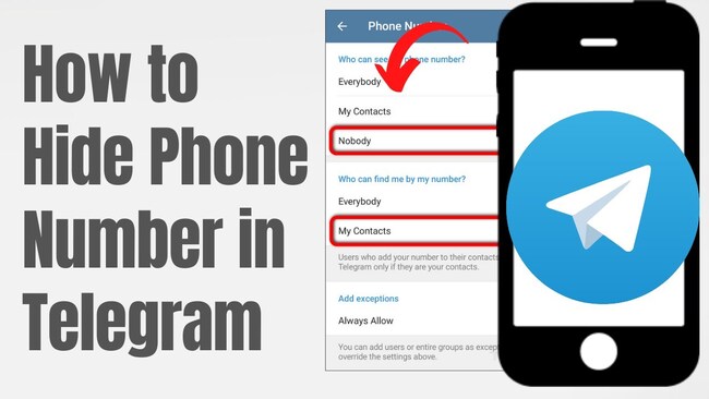 How To Hide Your Phone Number In Telegram