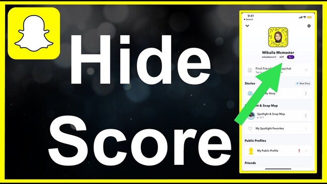 How To Hide Your Score On Snapchat