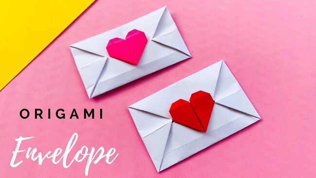 It's Easy to Make an Origami Envelope!