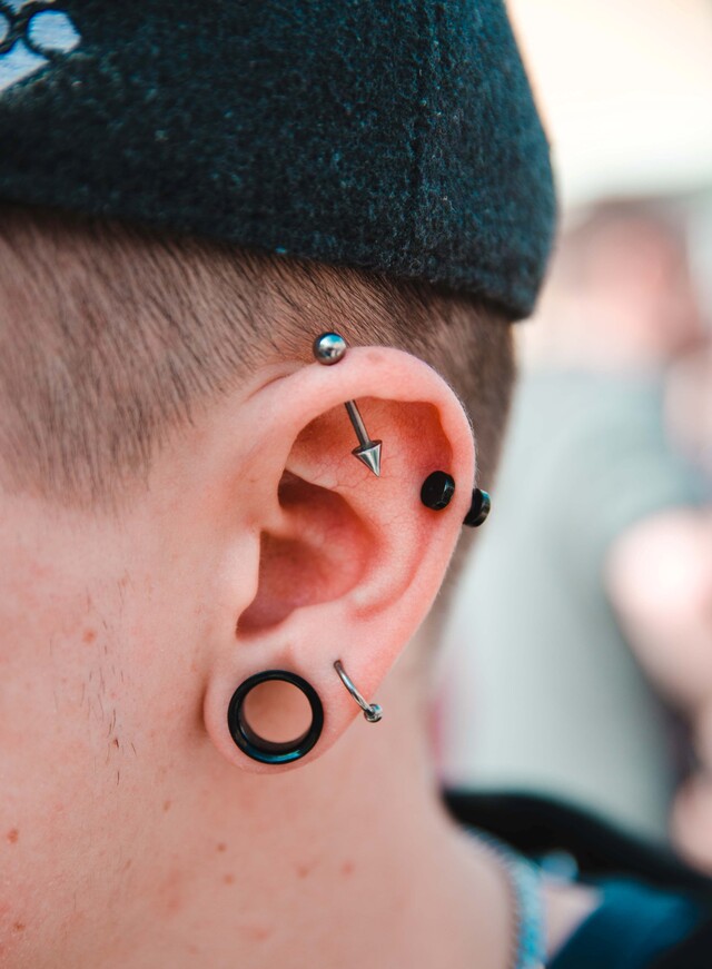 What Does an Industrial Piercing Say About You